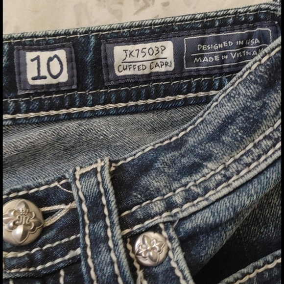 Girls Miss Me capris - Picture 2 of 6